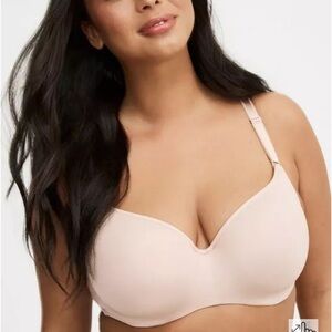 Torrid Rose Dust Bra with 360 Backsmoothing